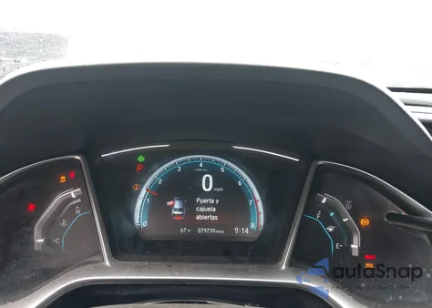 2017 Honda Civic Ex из США, поврежденный, VIN 2HGFC2F78HH576185